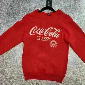 Vintage coca cola sweat shirt size  med